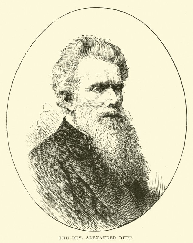 Der Reverend Alexander Duff von English School