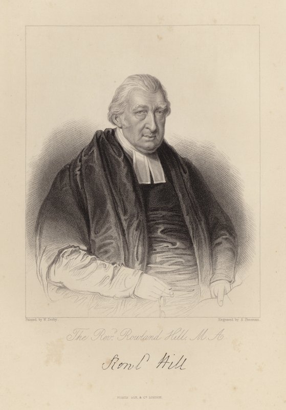 Der Reverend Rowland Hill von English School