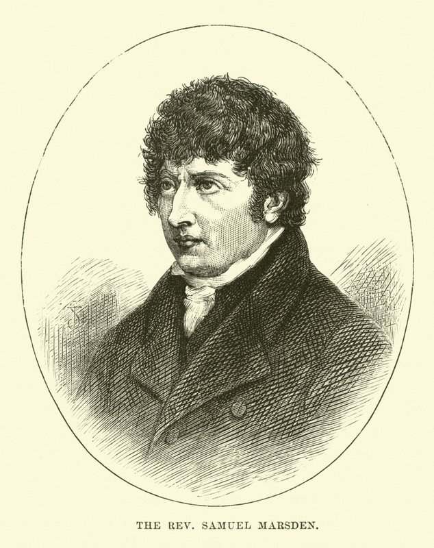 Der Reverend Samuel Marsden von English School