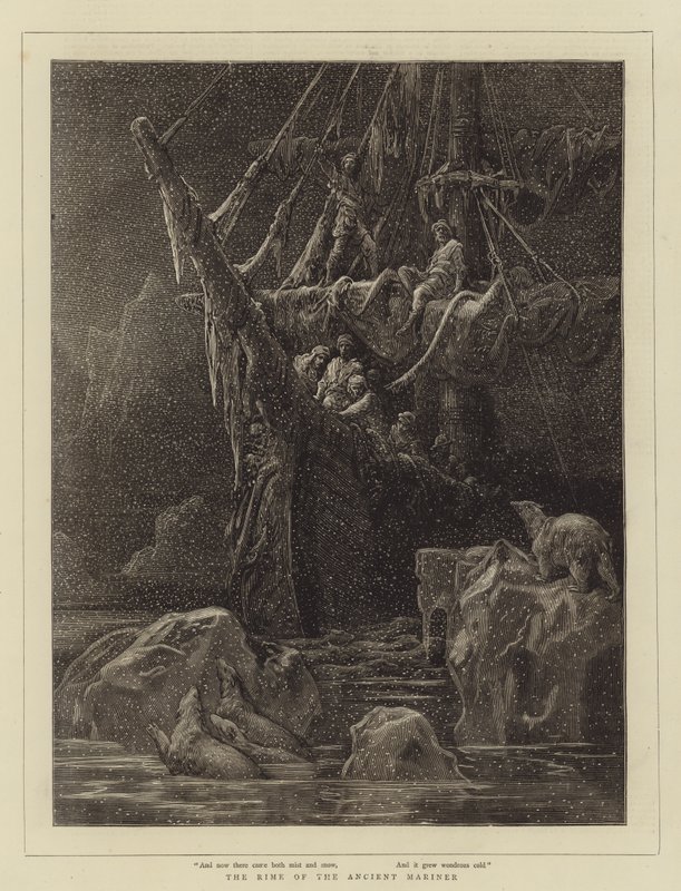 Die Ballade vom alten Seemann von English School