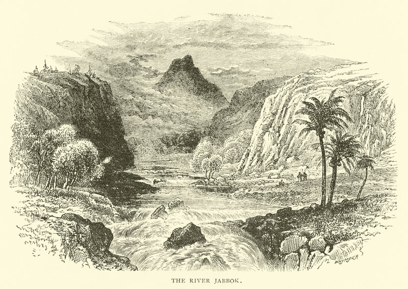 Der Fluss Jabbok von English School