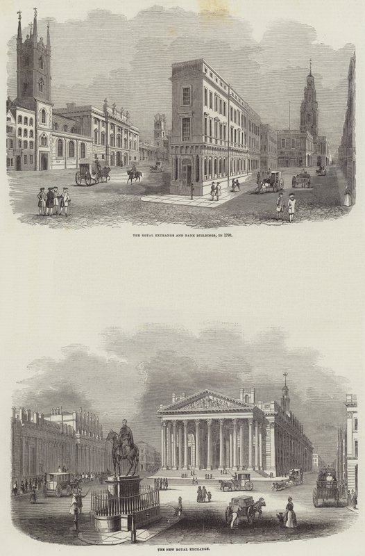 Die Royal Exchange von English School