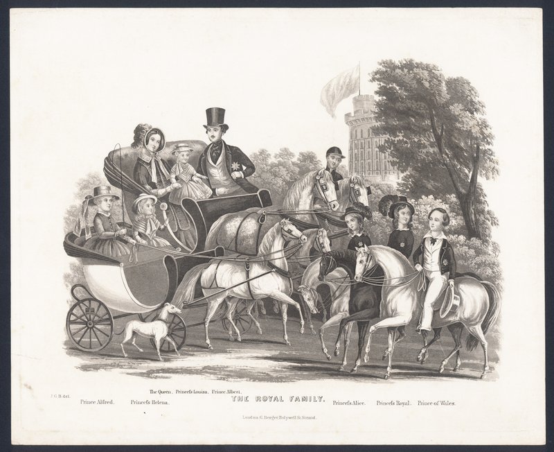 Die königliche Familie von English School