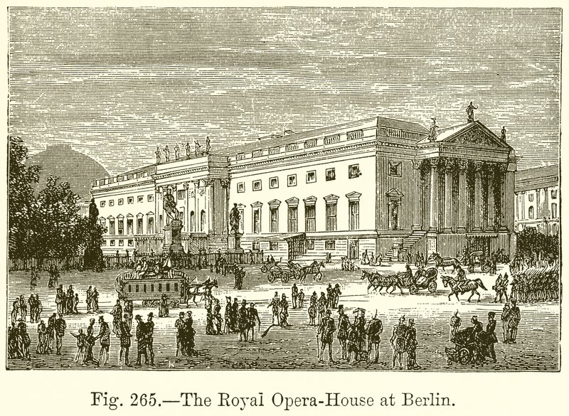 Die Königliche Oper in Berlin von English School
