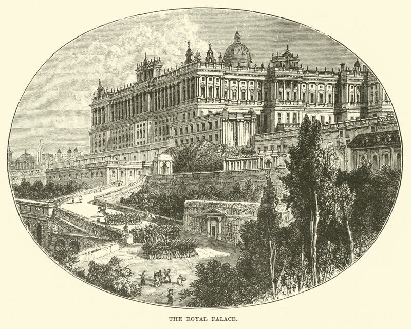 Der Königspalast von English School