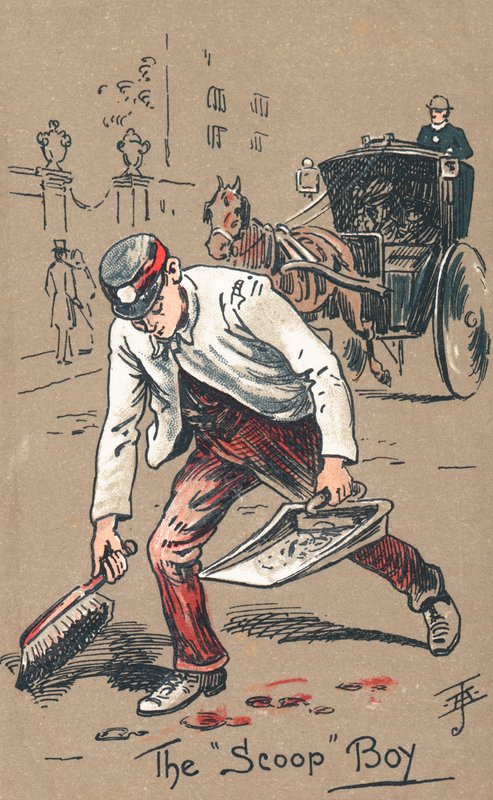Der Schaufeljunge von English School
