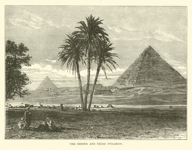 Die zweite und dritte Pyramide von English School