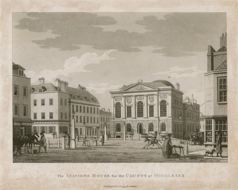 Sessions House, Clerkenwell von English School