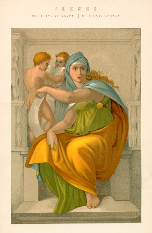 Die Sibylle von Delphi von English School