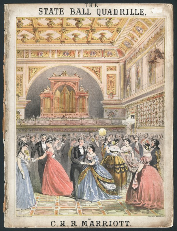 Der Staatsball-Quadrille von English School