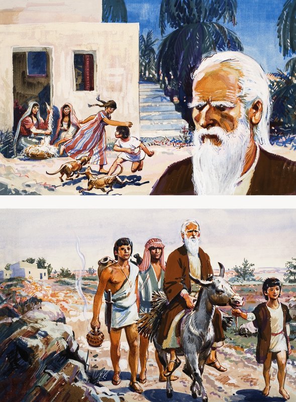 Die Geschichte Abrahams von English School