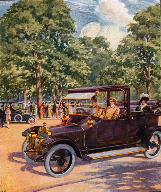 Der Straker-Squire-Wagen von English School