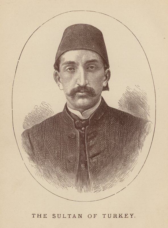 Der Sultan der Türkei (Gravur) von English School
