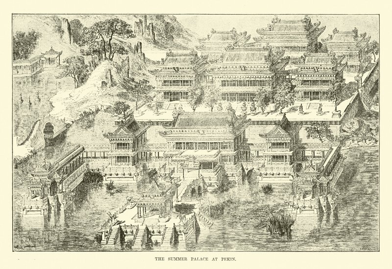 Der Sommerpalast in Peking von English School