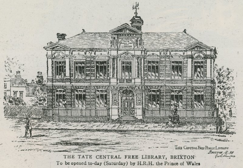 Die Tate Central Free Library, Brixton von English School