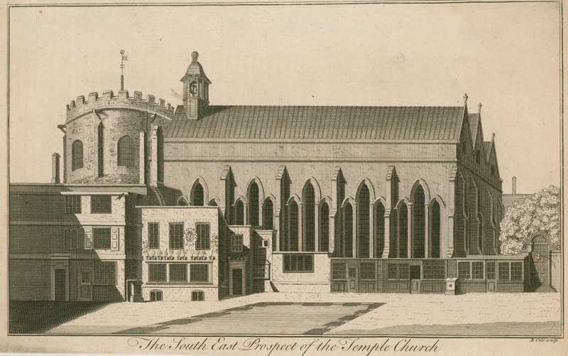 Die Temple Church von English School