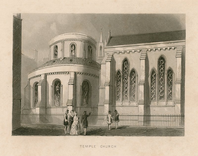 Die Temple Church von English School