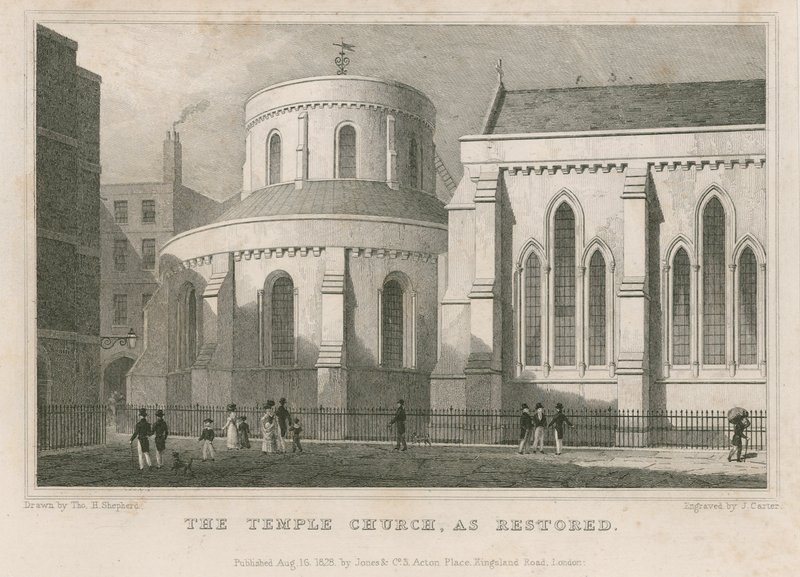Die Temple Church von English School