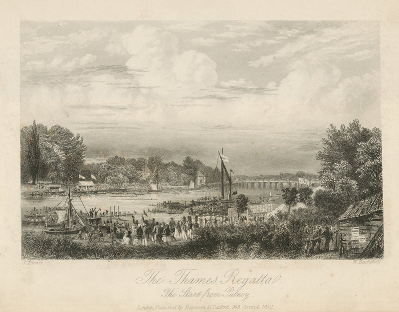 Die Thames Regatta von English School