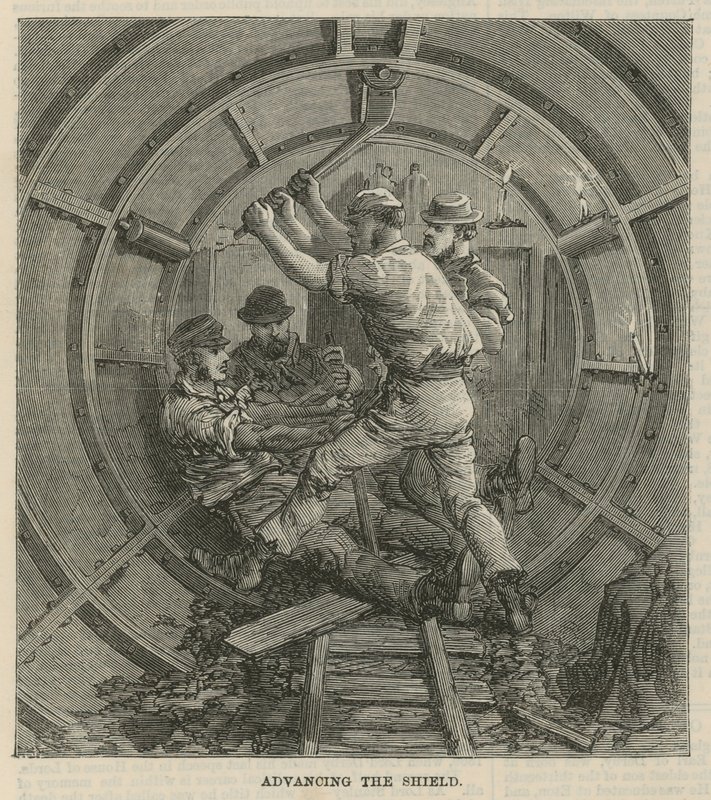 Der Thames Subway von English School