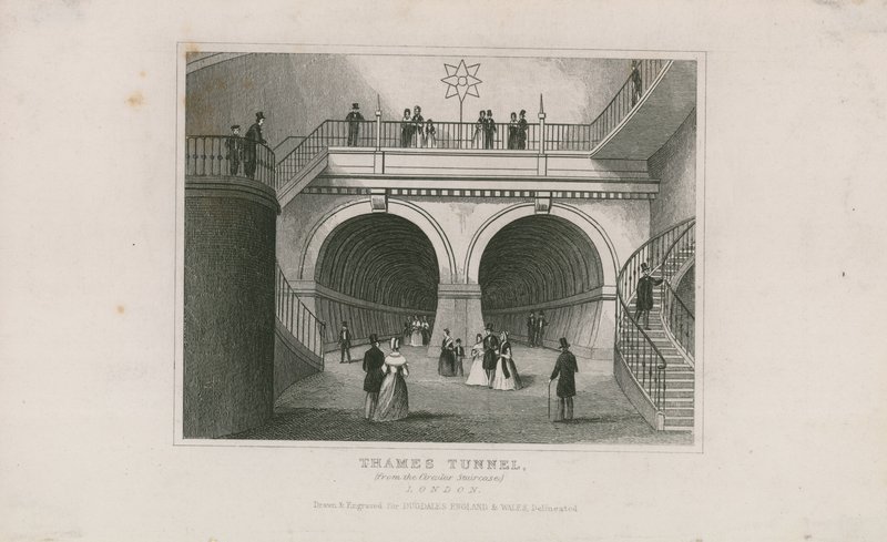 Der Themse-Tunnel von English School