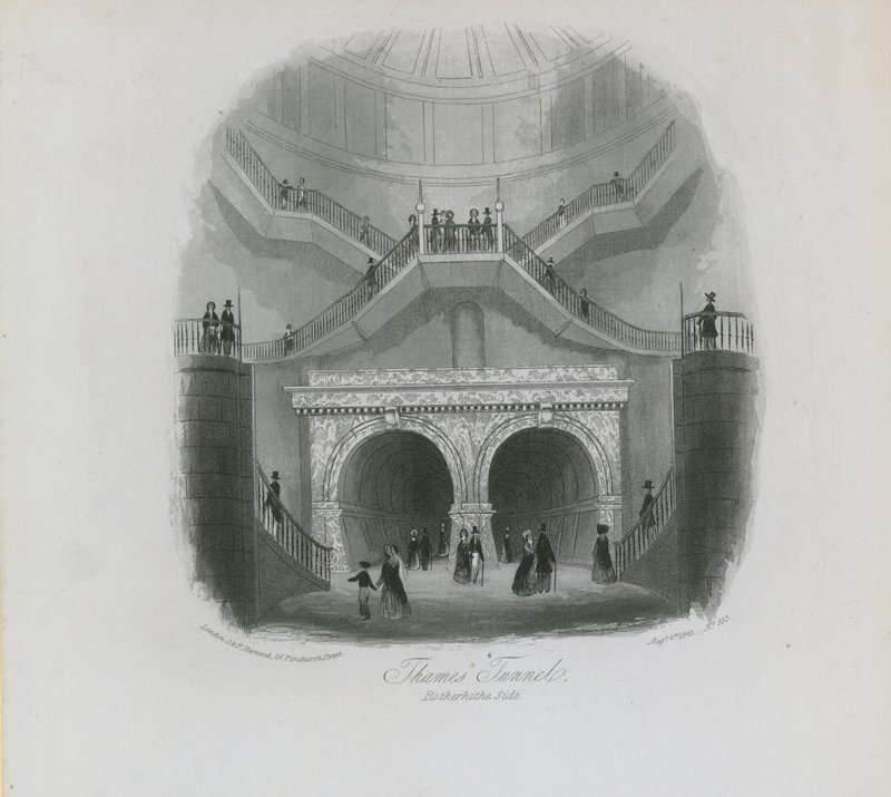 Der Themse-Tunnel von English School