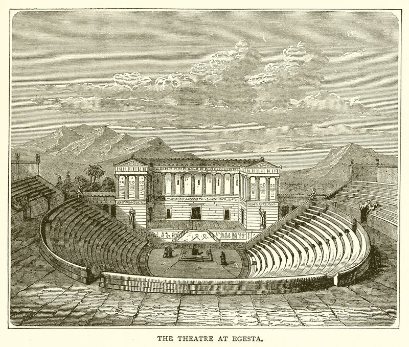 Das Theater von Egesta von English School