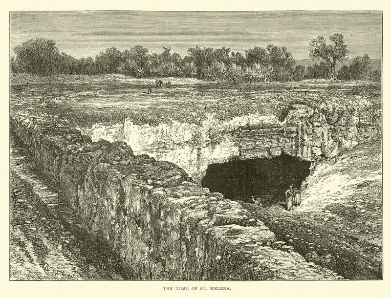 Das Grab der Heiligen Helena von English School
