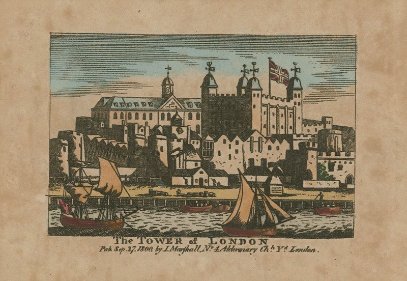 Der Tower of London von English School