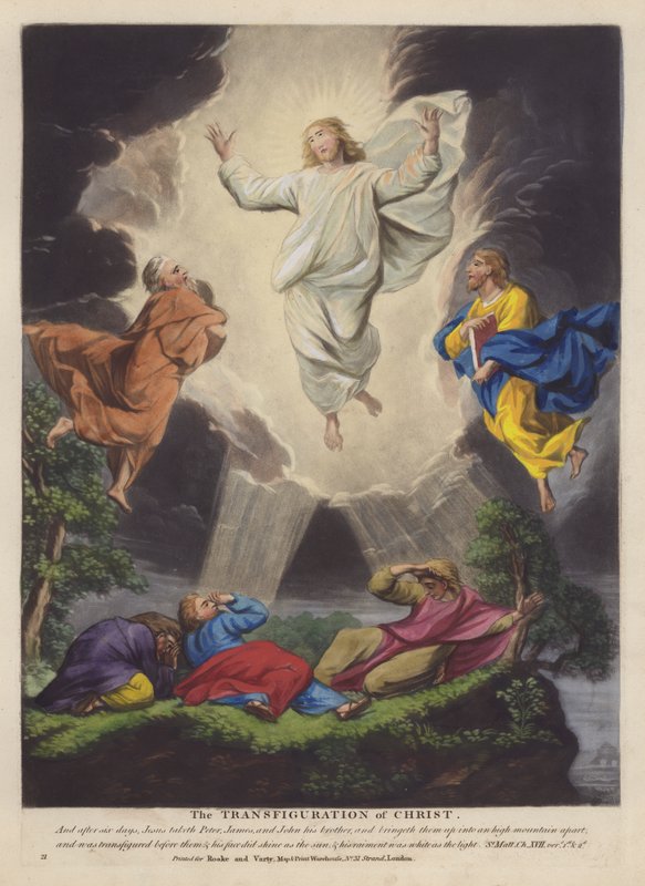 Die Verklärung Christi von English School