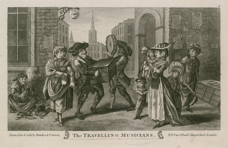 Die reisenden Musiker von English School