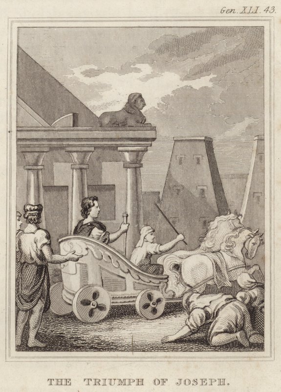 Der Triumph von Joseph von English School