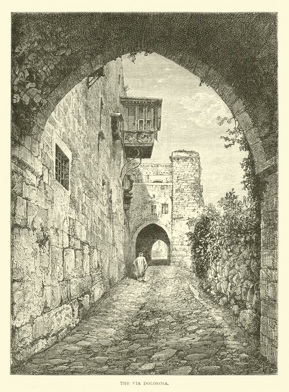 Die Via Dolorosa von English School