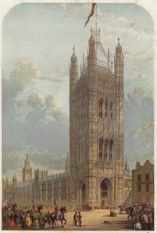Der Victoria-Turm von English School