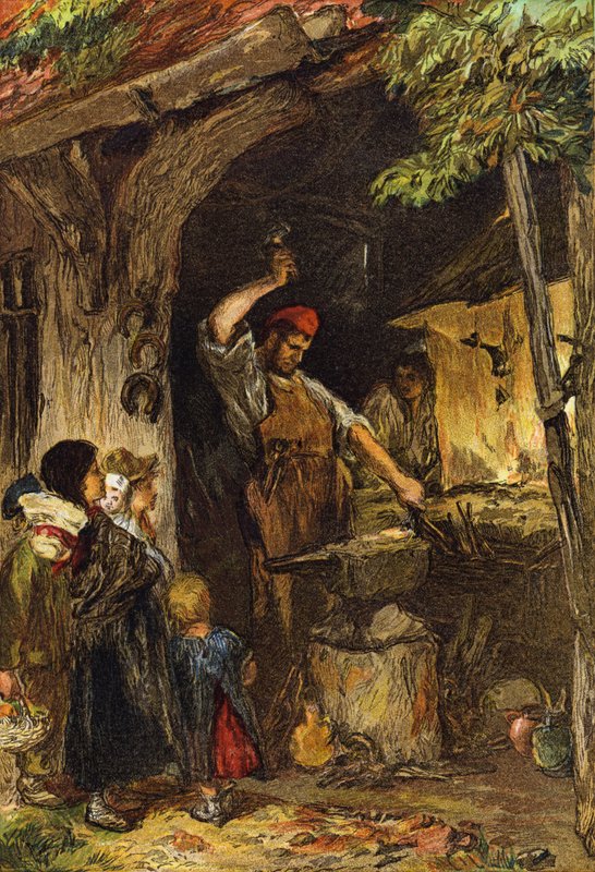 Der Dorfschmied von English School