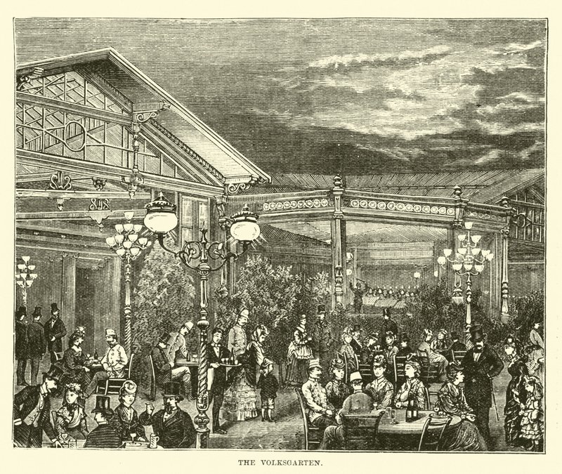 Der Volksgarten von English School