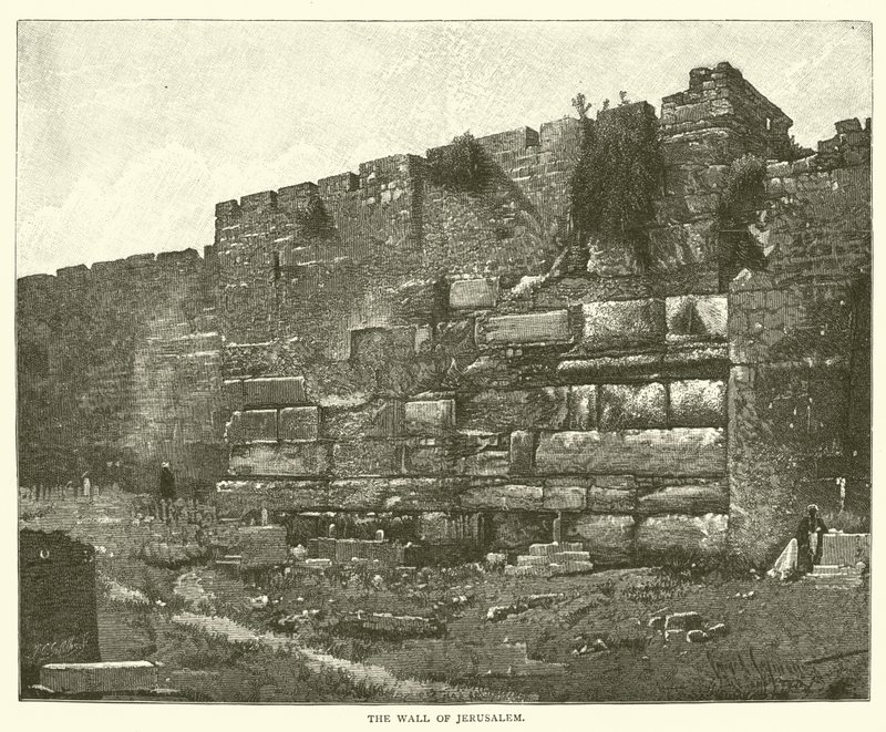 Die Mauer von Jerusalem von English School