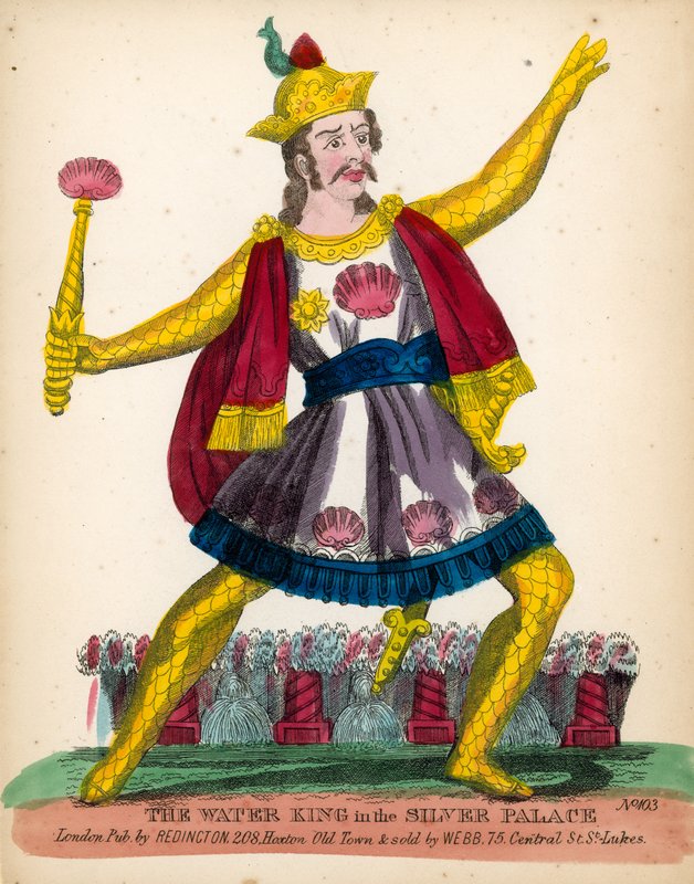 Der Wasserkönig im Silberpalast von English School