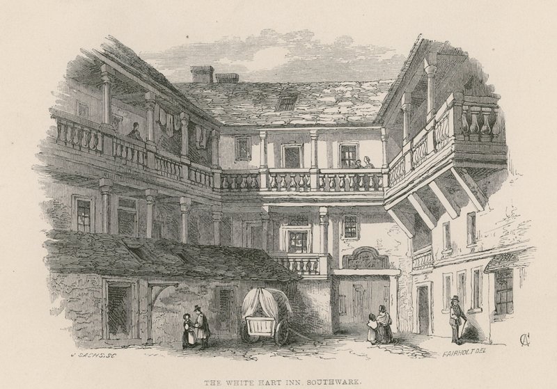 The White Hart, Southwark von English School