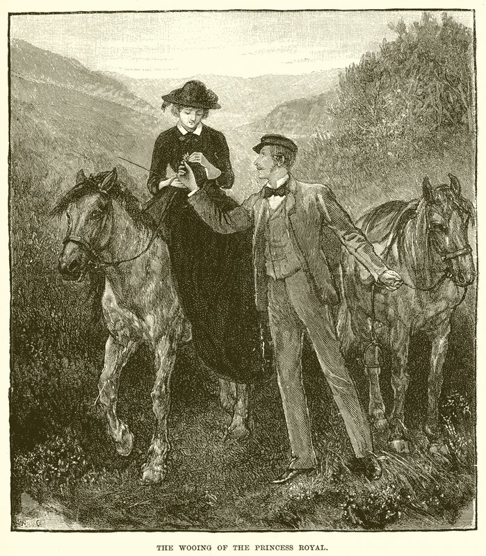Das Werben um die Prinzessin Royal von English School