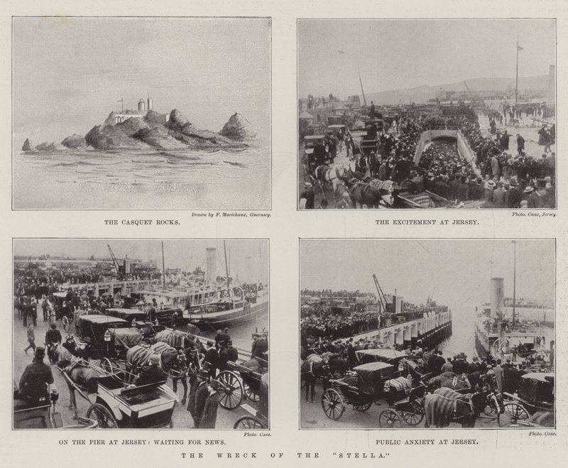 Der Untergang der "Stella" von English School