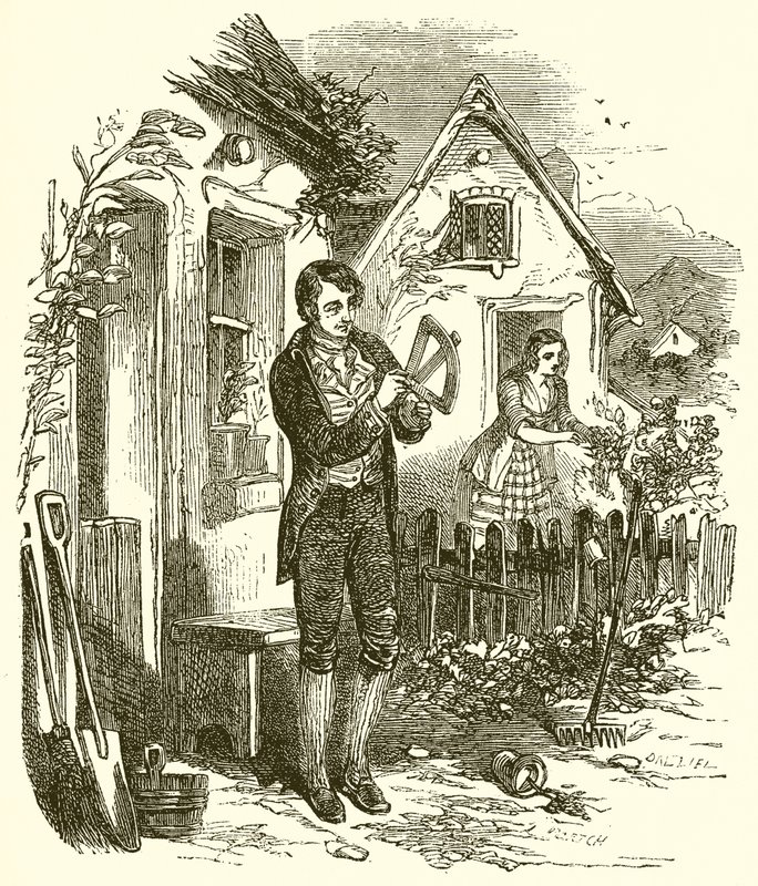 Der junge Robert Burns von English School