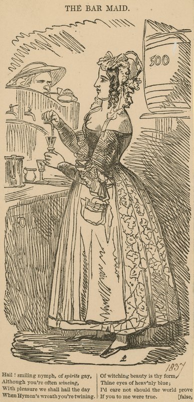 Die Bardame von English School