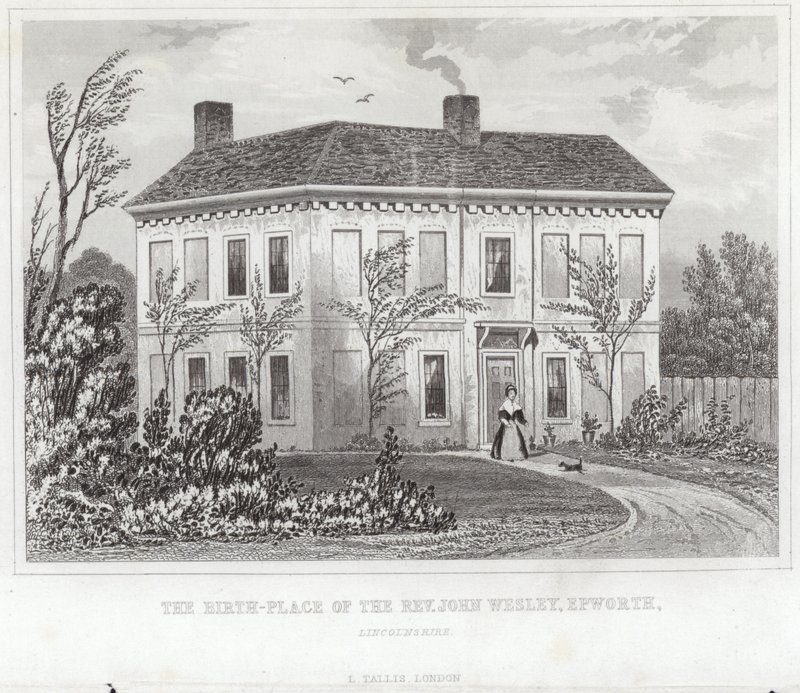 Der Geburtsort des Reverend John Wesley von English School