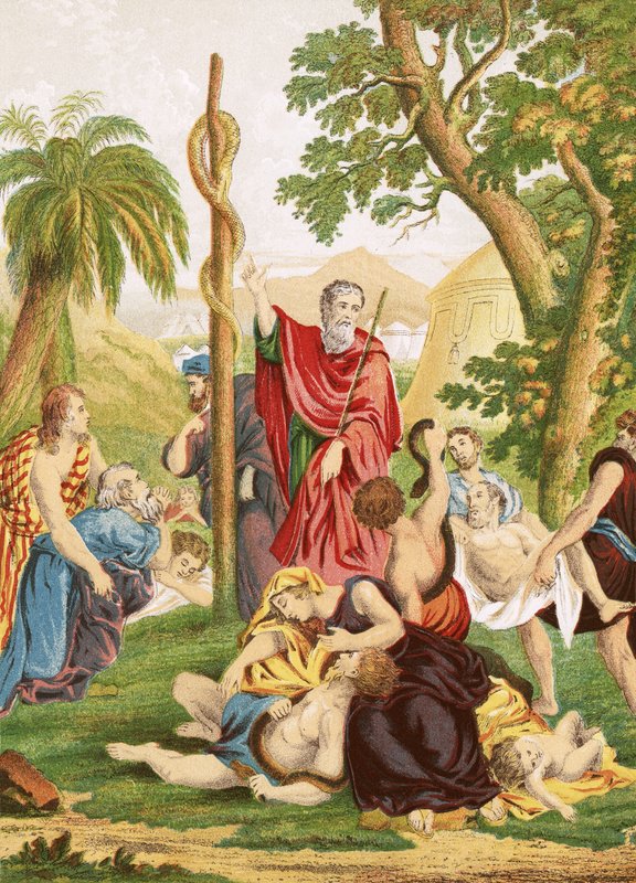 Die eherne Schlange von English School