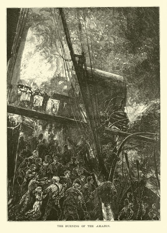 Das Brennen des Amazonas von English School