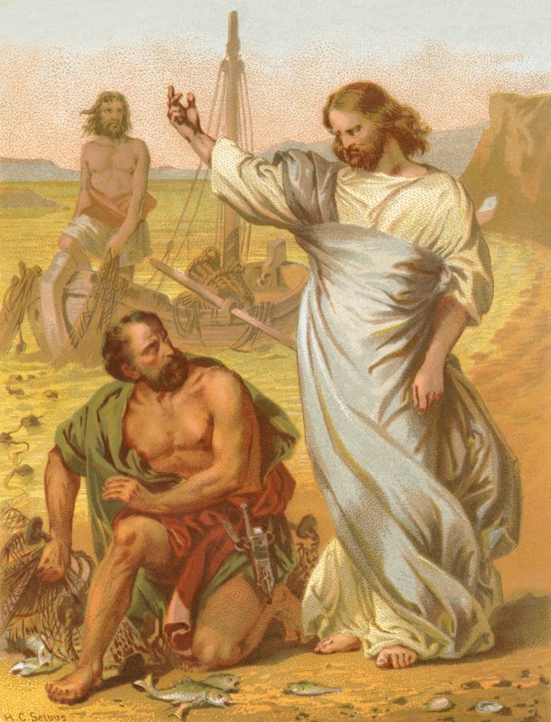 Die Berufung des Petrus von English School