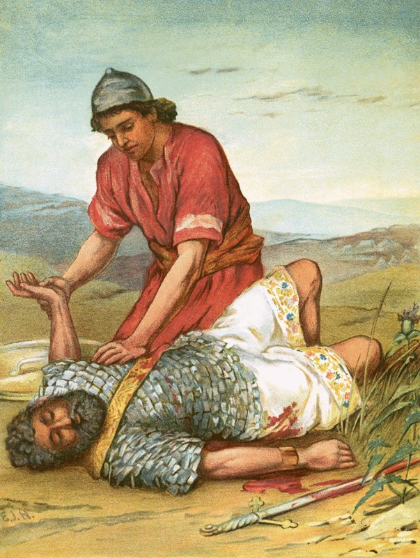 Der Tod Sauls von English School