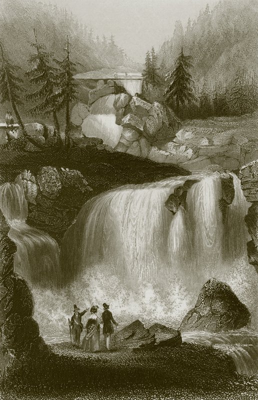 Die Wasserfälle von Triberg von English School
