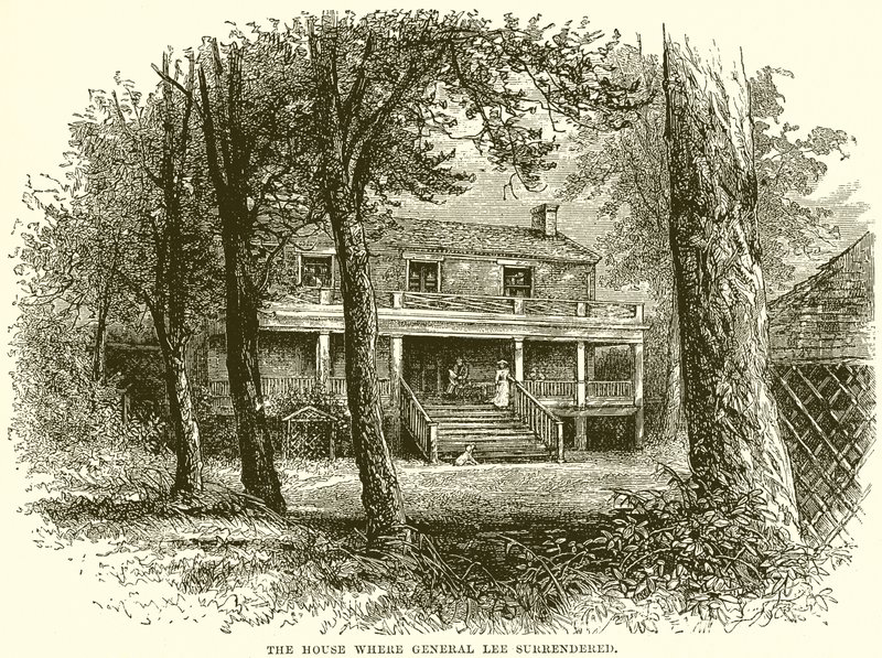 Das Haus, in dem General Lee kapitulierte von English School